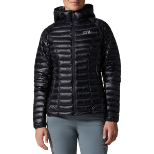 Women's Mountain Hardwear Ghost Whisperer(TM) UL Hoodie 2026 in Black size Medium | Nylon