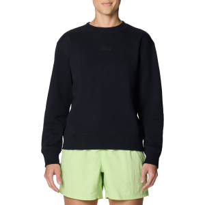 Women's Mountain Hardwear Logo(TM) Pullover Crew 2026 in Black size Small | Cotton/Polyester