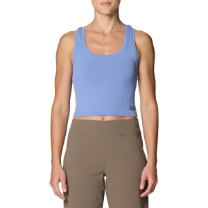 Women's Mountain Hardwear Peak Knit(TM) Tank Top 2026 in Green size Small | Nylon/Elastane