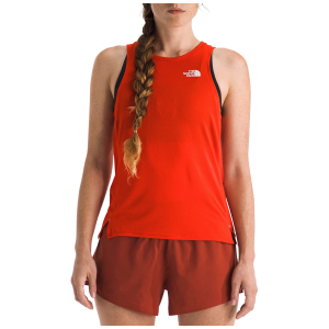 Women's The North Face Summit Series High Trail Tank Top 2026 in Red size Medium | Polyester