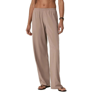 Women's Vuori Villa Everyday Wide Leg Pants 2026 in Black size Medium | Elastane/Polyester