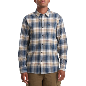 Volcom Volcom Caden Plaid Long-Sleeve Shirt Men's 2026 in Blue size Medium | Cotton - $43.50 at evo