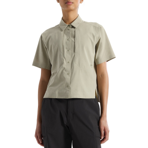 Women's Arc'teryx Sima Short-Sleeve Shirt 2026 in Black size Medium | Polyester