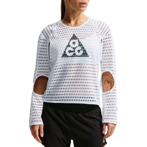 Women's Nike ACG Dri-Fit RA NXT Long-Sleeve Shirt 2026 in White size Large