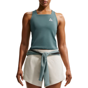 Women's Nike ACG Trail Dri-Fit Tank Top 2026 in Blue size Medium | Spandex/Polyester