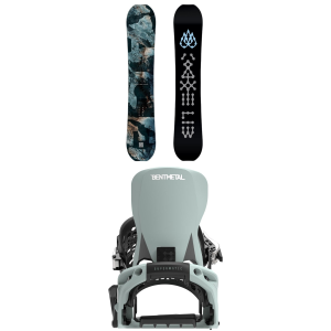 Lib Tech T. Rice Pro Snowboard 2027 - 164W Package (164W cm) + M Mens in White size 164W/M