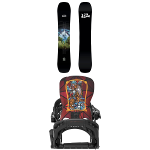 Lib Tech Skunk Ape Twin Snowboard 2027 - 163W Package (163W cm) + M Mens in White size 163W/M