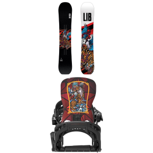Lib Tech Terrain Wrecker Snowboard 2027 - 157 Package (157 cm) + M Mens in Black size 157/M