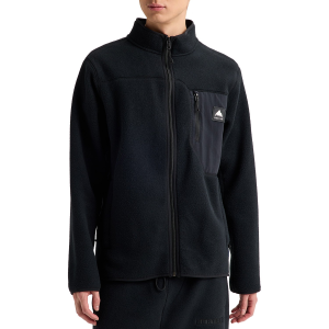 Burton Cinder Full-Zip Fleece Men's 2027 in Brown size 2X-Large | Nylon/Polyester