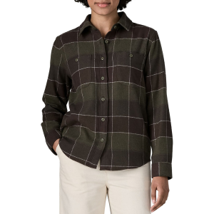 Women's Patagonia Fjord Shirt 2026 in Green size X-Small | Cotton