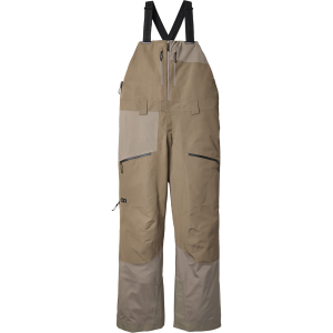 Outdoor Research Powderverse Bibs Men's 2027 in Black size Large | Polyester