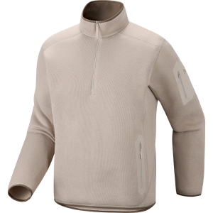 Arc'teryx Covert 1/2 Zip Men's 2026 in Khaki size Medium | Polyester
