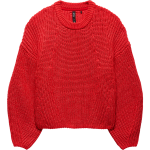 Prana Women's Prana Sunday River Crewneck Sweater 2026 in Red size Small | Polyester - $98.00 at evo