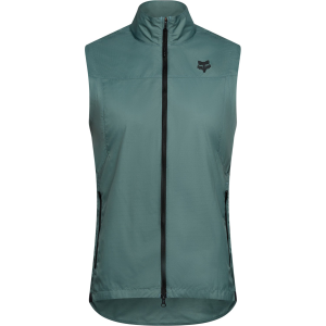 Women's Fox Racing Ranger Wind Vest 2026 in Green size Large | Nylon
