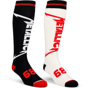 686 Metallica 2-Pack Socks 2027 size Large/X-Large | Nylon/Spandex/Acrylic