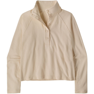 Women's Patagonia Wilsie Pullover 2026 in Khaki size Large | Cotton