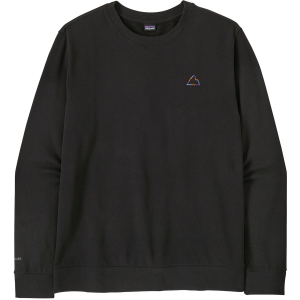 Patagonia Fitz Roy Massif Daily Crew Sweatshirt Men's 2026 in Black size X-Large | Spandex/Cotton