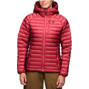 Women's Black Diamond Deploy Down 1.0 Hoodie 2027 Red size Medium | Nylon
