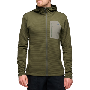 Black Diamond Diverge Full Zip Hoodie Men's 2027 Black size Large | Polyester