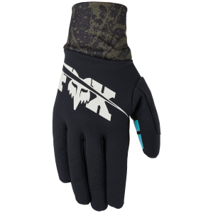 Women's Fox Racing Ranger Fire Lunar SE Bike Gloves 2026 in Black size Large | Polyester