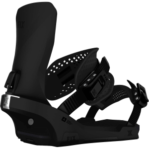 Fix Block 7 Snowboard Bindings 2027 in Black size Medium | Nylon/Aluminum