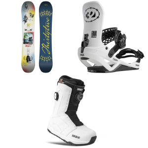 Thirtytwo thirtytwo Permanent Vacation Snowboard 2027 - 158 Package (158 cm) + S Mens in Black size 158/S - $1052.87 at evo