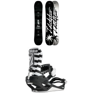 Thirtytwo thirtytwo Permanent Vacation Snowboard 2027 - 162W Package (162W cm) + M Mens in Brown size 162W/M - $881.91 at evo