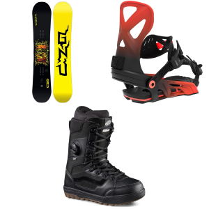 Gnu GNU Facts Snowboard 2027 - 156W Package (156W cm) + M Mens in Grey size 156W/M | Nylon/Aluminum - $973.73 at evo