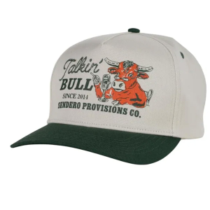Sendero Provisions Co. Talkin' Bull Hat 2026 in Green | Cotton