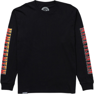 1910 1910 LLC Hawks On The Run Long-Sleeve T-Shirt Men's 2027 in Black size Small | Cotton - $48.00 at evo