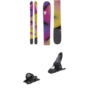Faction Faction Studio 2 Skis 2026 - 183 Package (183 cm) + 90 Adult Alpine Bindings in Black size 183/90 | Rubber - $747.24 at evo