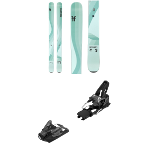 Faction Faction Dancer 3 Skis 2026 - 172 Package (172 cm) + 130 Adult Alpine Bindings in Turquoise size 172/130 - $704.93 at evo