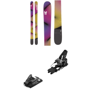 Faction Faction Studio 2 Skis 2026 - 173 Package (173 cm) + 100 Adult Alpine Bindings in Black size 173/100 | Rubber - $673.43 at evo