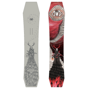 Dinosaurs Will Die Pow Reaper Snowboard 2027 size 162 | Plastic