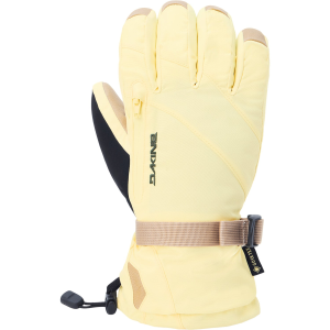 Dakine Women's Dakine Sequoia 2.0 Leather DLX GORE-TEX Gloves 2027 in Yellow size X-Small | Leather/Polyester - $115.00 at evo