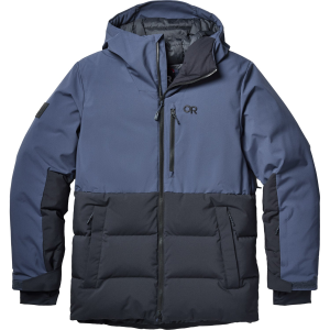 Outdoor Research Outdoor Research Snowcrew Down Jacket Men's 2027 - X2X-Large in Black size 3X-Large | Polyester - $450.00 at evo