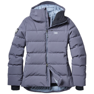 Outdoor Research Women's Outdoor Research Snowcrew Down Jacket 2027 in Black size X-Small | Polyester - $450.00 at evo