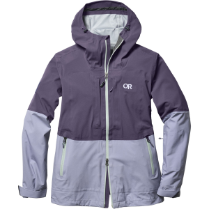 Outdoor Research Women's Outdoor Research Carbide Plus Jacket 2027 in Purple size X-Large | Nylon - $400.00 at evo