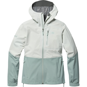 Outdoor Research Women's Outdoor Research Aspire 3L Plus Jacket 2027 - X2X-Large in Gray size 3X-Large | Nylon - $260.00 at evo