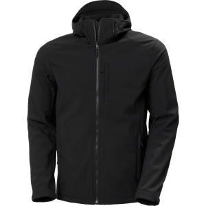 Helly Hansen Helly Hansen Paramount Hooded Softshell Jacket Men's 2027 in Black size 2X-Large | Elastane/Polyester - $170.00 at evo