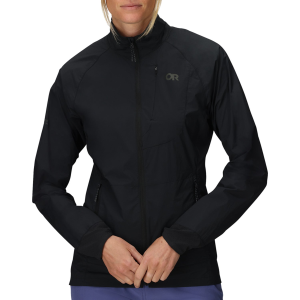 Outdoor Research Women's Outdoor Research Deviator Wind Jacket 2027 in Black size X-Large | Nylon/Spandex - $165.00 at evo