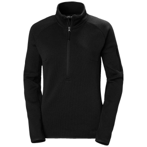 Women's Helly Hansen Varde 1/2 Zip 2.0 Top 2027 in Black size Large