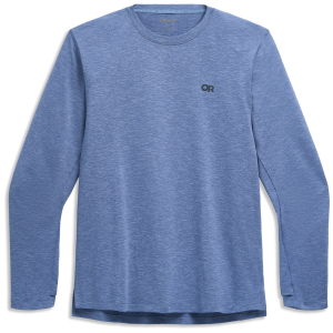 Outdoor Research Outdoor Research ActiveIce Spectrum Sun Long Sleeve T-Shirt Men's 2027 in Blue size Medium | Spandex/Polyester - $75.00 at evo