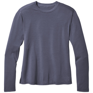 Outdoor Research Women's Outdoor Research Eclipse Sun Long Sleeve T-Shirt 2027 in Black size X-Large | Spandex/Polyester - $75.00 at evo