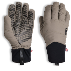Outdoor Research Outdoor Research Stowe Aerogel Glove 2027 in Gray size Small | Nylon/Spandex/Polyester - $70.00 at evo