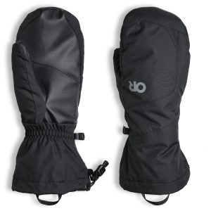 Outdoor Research Women's Outdoor Research Adrenaline Mittens 2027 in Black size Medium | Polyester - $65.00 at evo