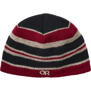 Outdoor Research Outdoor Research Spitsbergen Windstopper(R) Beanie Hat 2027 in Black size Large/X-Large | Wool/Polyester - $58.00 at evo