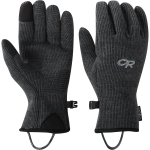 Outdoor Research Women's Outdoor Research Flurry Sensor Glove 2027 in Black size Large | Nylon/Wool/Polyester - $50.00 at evo