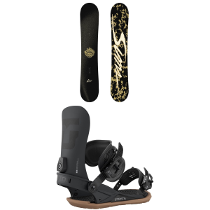 Sims Sims Bowl Squad LTD Snowboard 2027 - 159W Package (159W cm) + M Mens in Black size 159W/M - $739.94 at evo