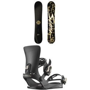 Sims Bowl Squad LTD Snowboard 2027 - 154.5 Package (154.5 cm) + M Mens size 154.5/M | Nylon